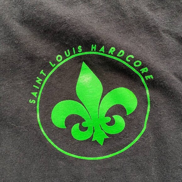 Time And Pressure XL Saint Louis Hardcore Music Long Sleeve Graphic Band T-Shirt - Picture 2 of 12